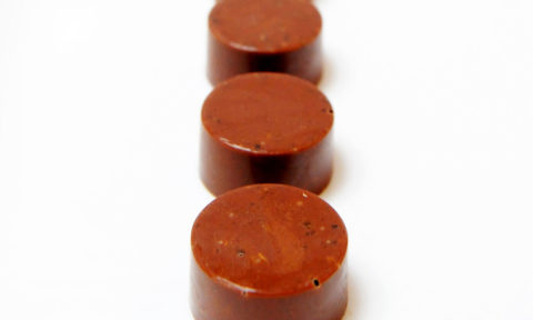 Recette de Bonbon au chocolat au lait ganache Timut